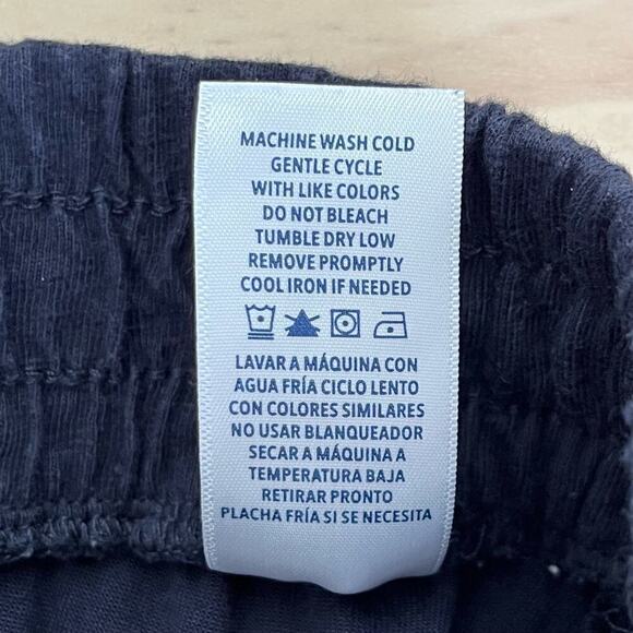 Splendid Pull-on Knit Jogger in Navy Blue High‎ Rise Drawstring Waist, Small - Picture 11 of 11